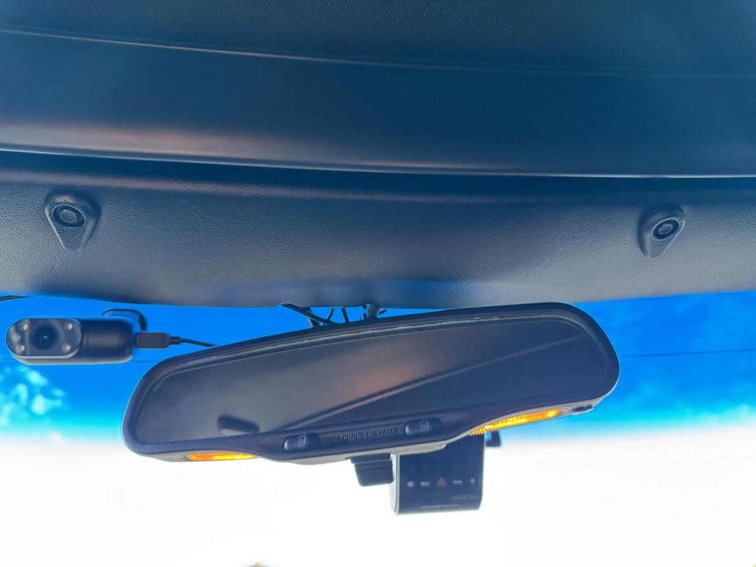 C5 Corvette headliner, visors removed