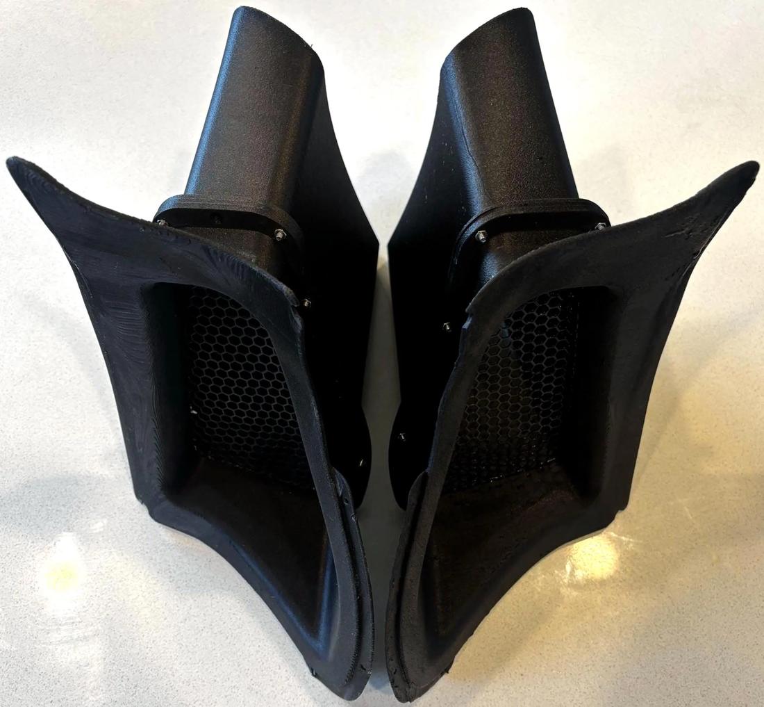 C5 Fender Cove Wheel Well Ducts
