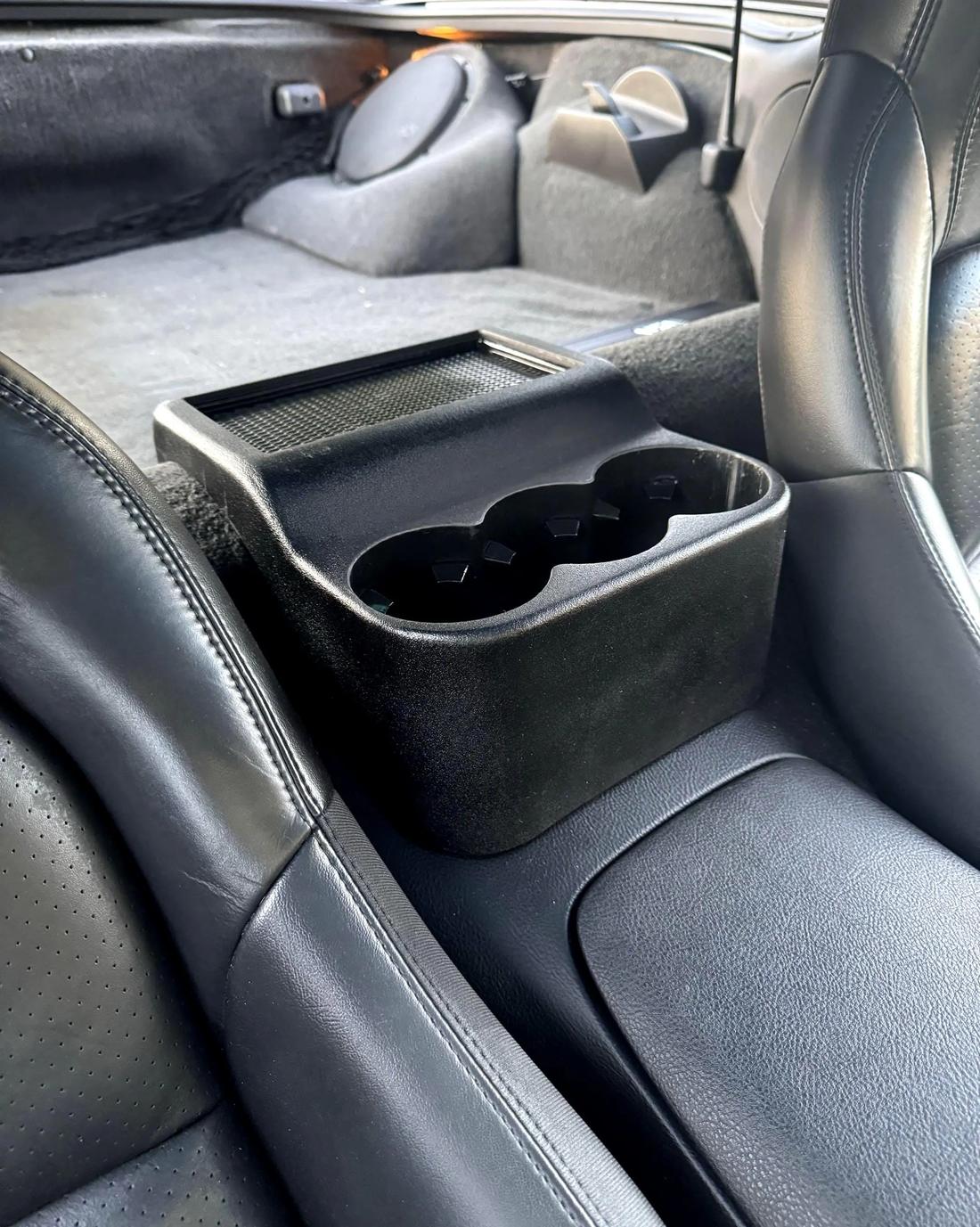 C6 cupholder installed, driver side